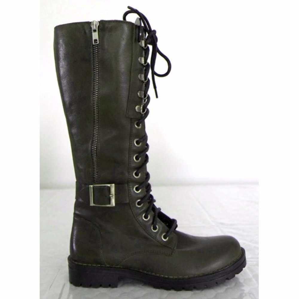 🖤 AMAZING Chacol 5278 Madison  lace up "combat" boots Sz 39 m 🖤made in Italy ❤